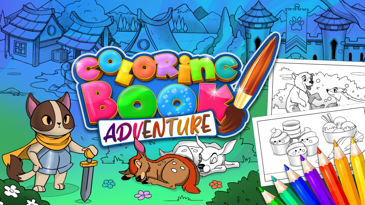 Coloring Book: Adventure Chapter - 29 nouveaux dessins  1
