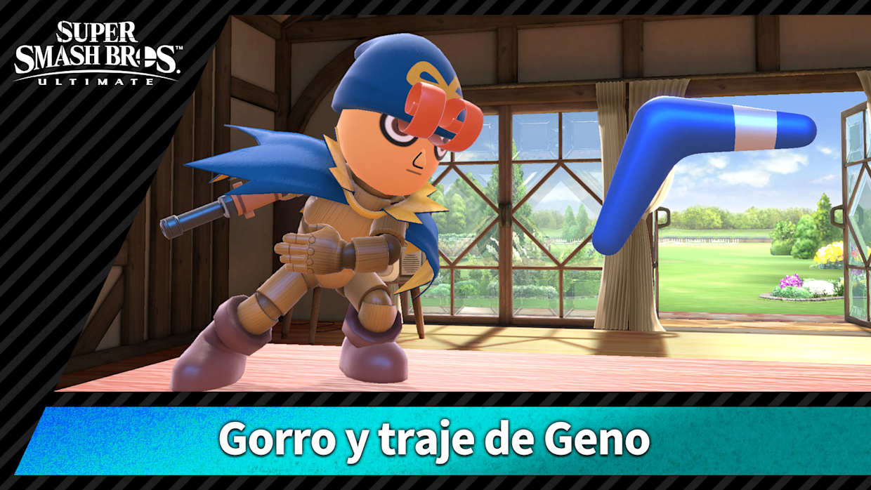 【Disfraz】Gorro y traje de Geno 1