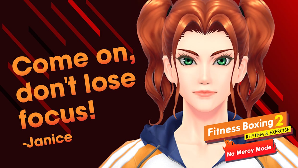 Fitness Boxing 2: Rhythm & Exercise No Mercy intensity: Janice 1