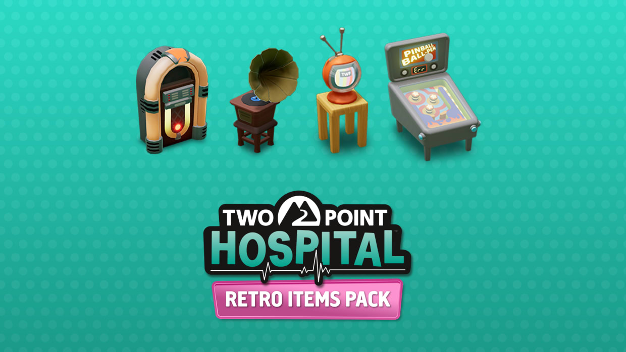 Two Point Hospital: Retro Items Pack 1