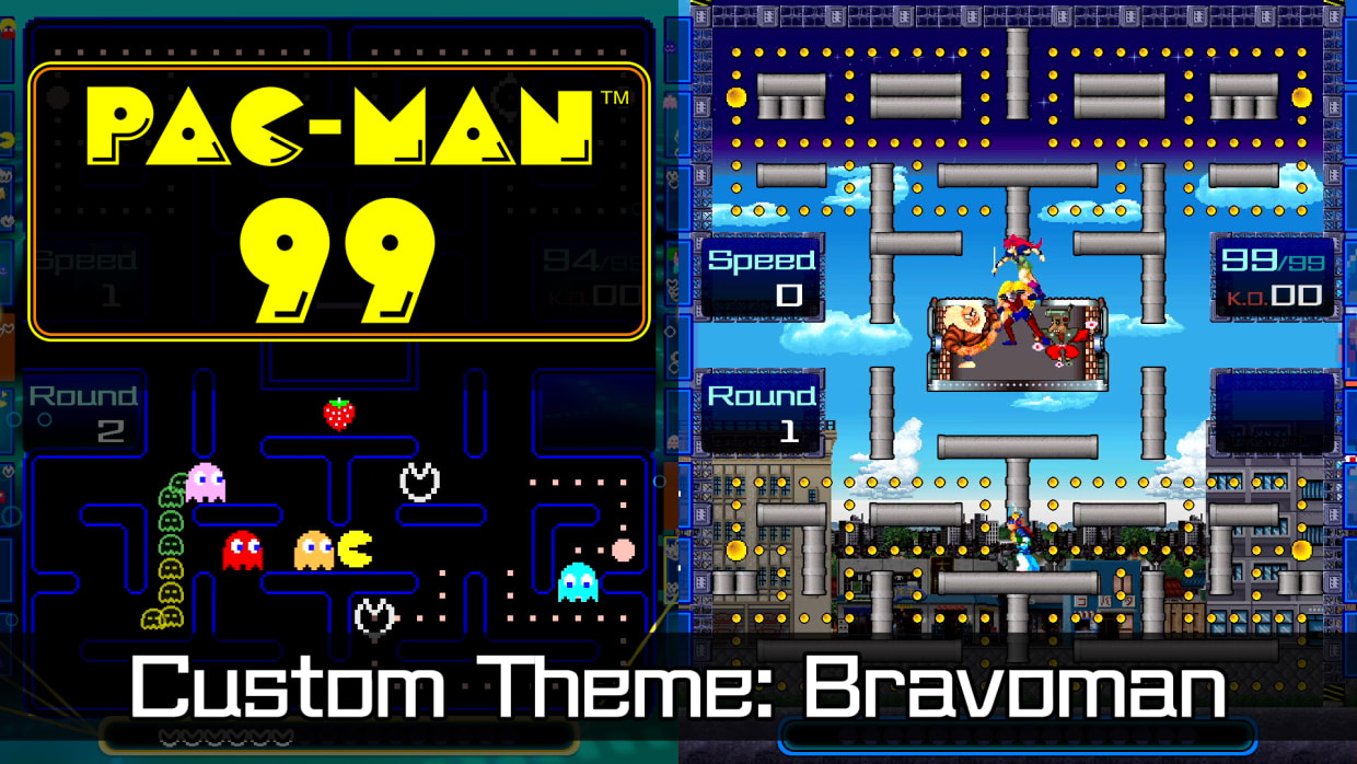 PAC-MAN™ 99 Custom Theme: Bravoman 1