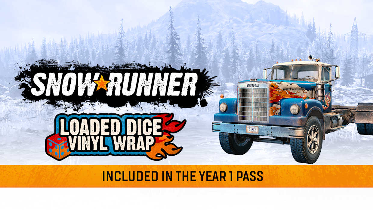 SnowRunner - Loaded Dice Vinyl Wrap 1