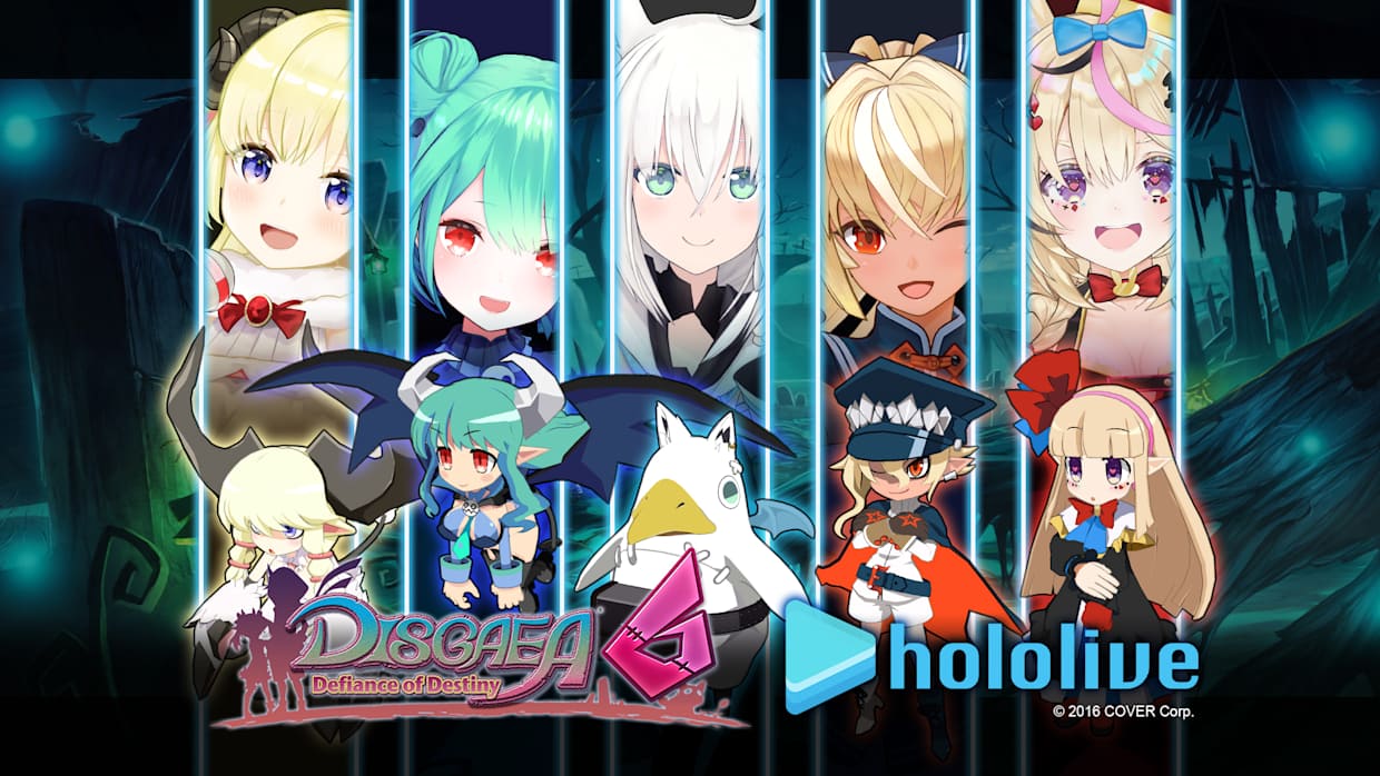 Disgaea 6 Hololive Collaboration Set 1