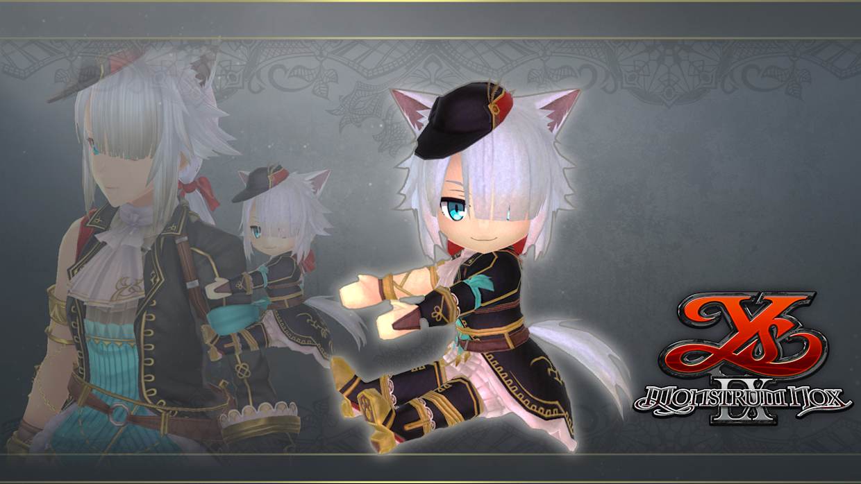 Ys IX: Monstrum Nox Ride-Along White Cat 1