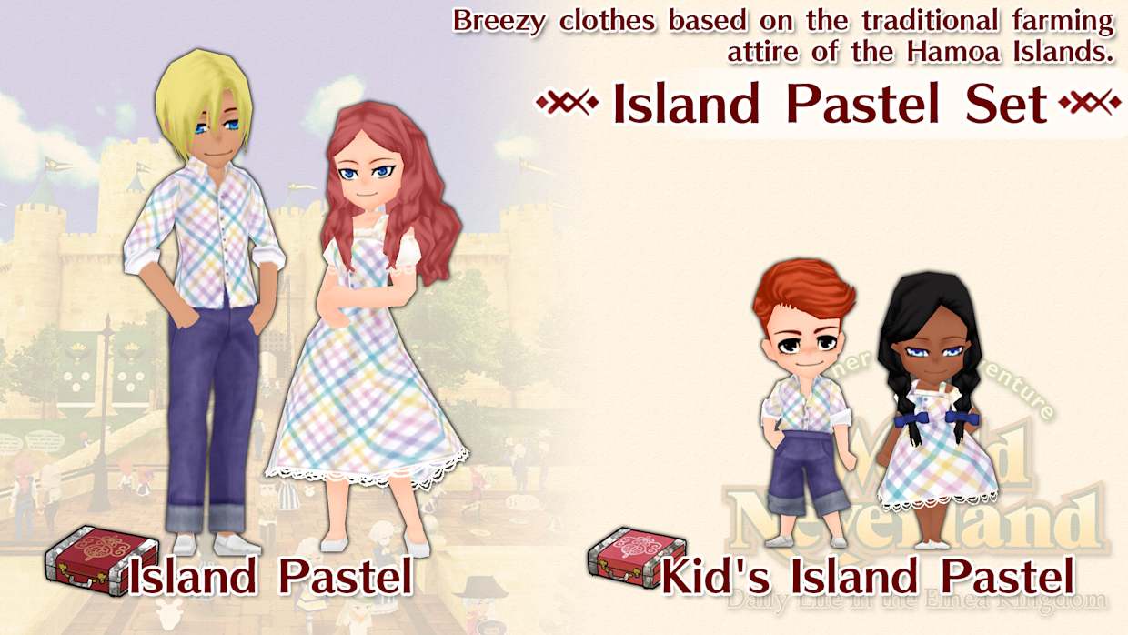 Island Pastel Set 1