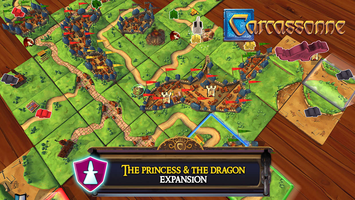 Carcassonne - The Princess and The Dragon 1