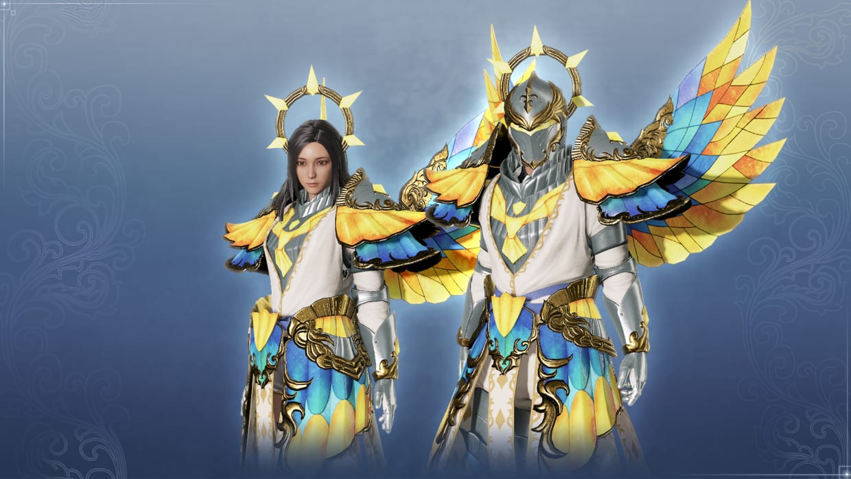 Unisex Custom Angelic Armor Set 1
