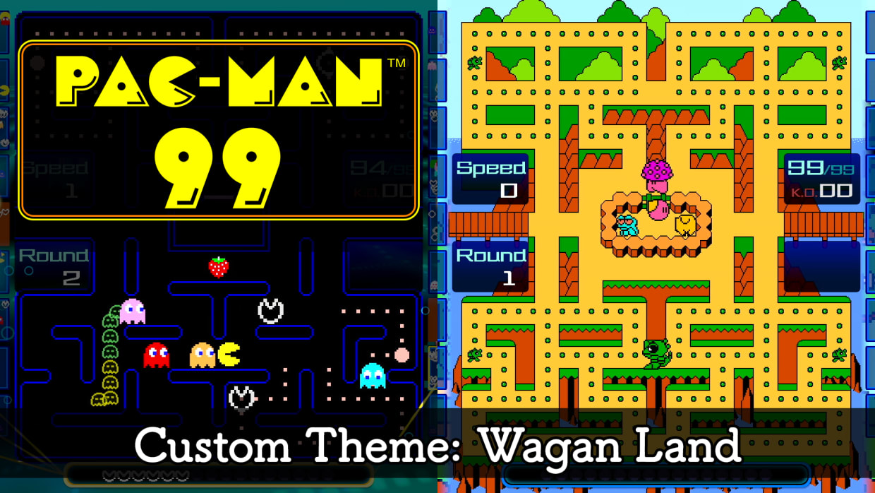 PAC-MAN™ 99 Custom Theme: Wagan Land 1