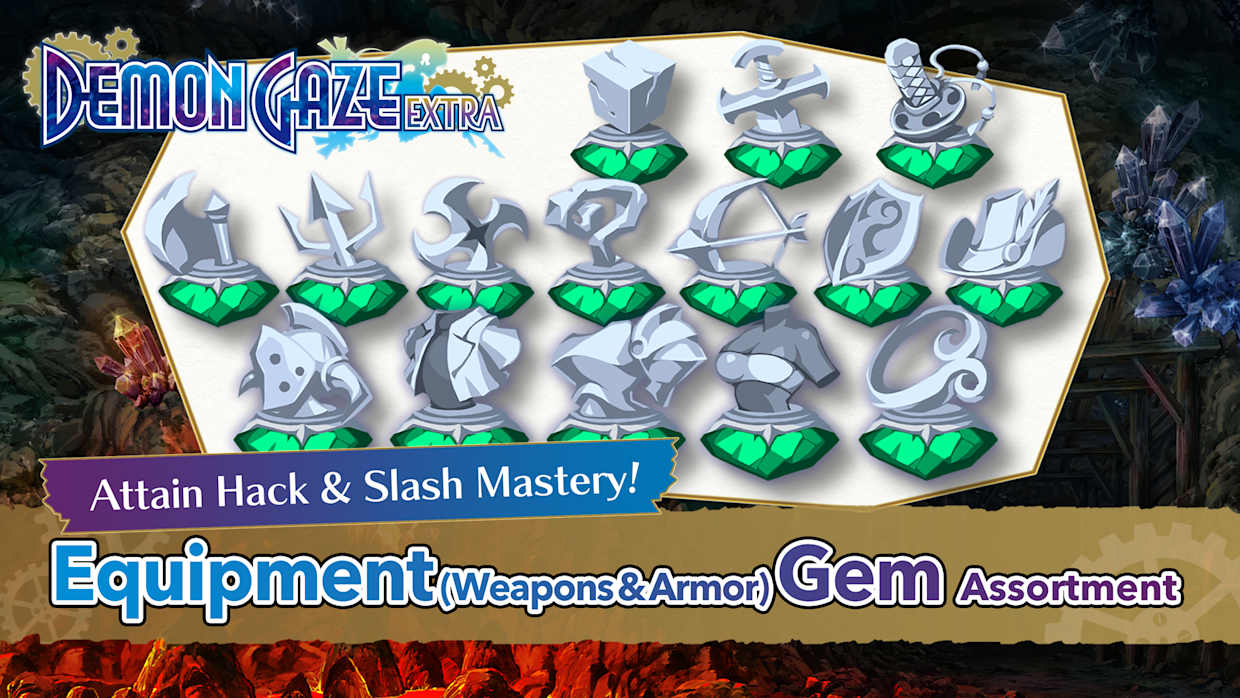 Equipment (Weapons & Armor) Gem Assortment 1