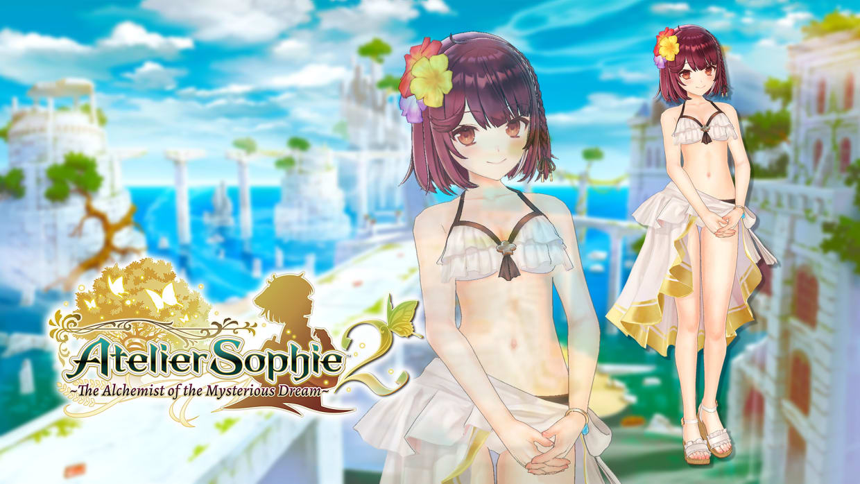 Sophie's Swimsuit "White Canvas" 1