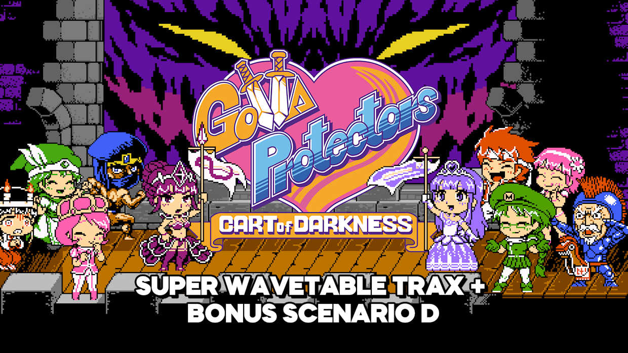 Gotta Protectors: Cart of Darkness DLC Pack 4: Super Wavetable Trax + Bonus Scenario D 1