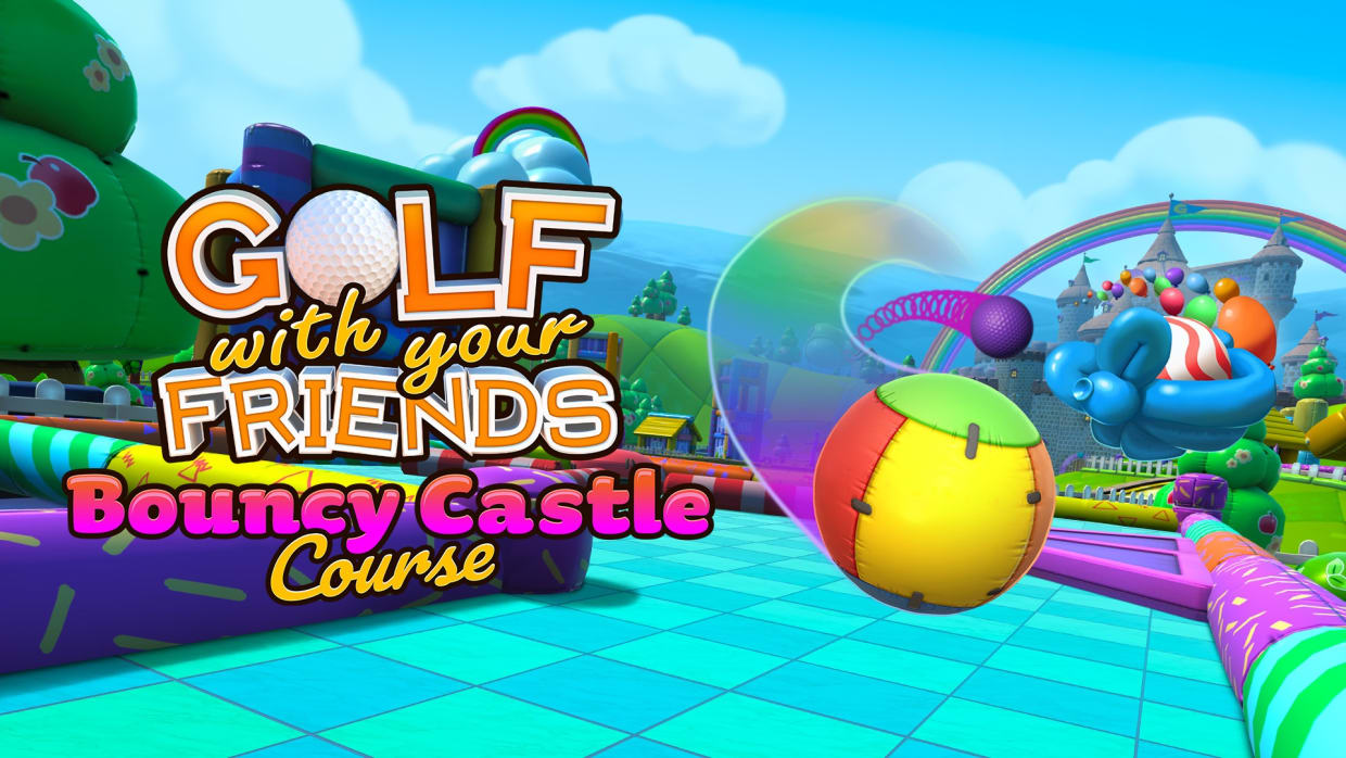 Golf With Your Friends - Bouncy Castle Course 1