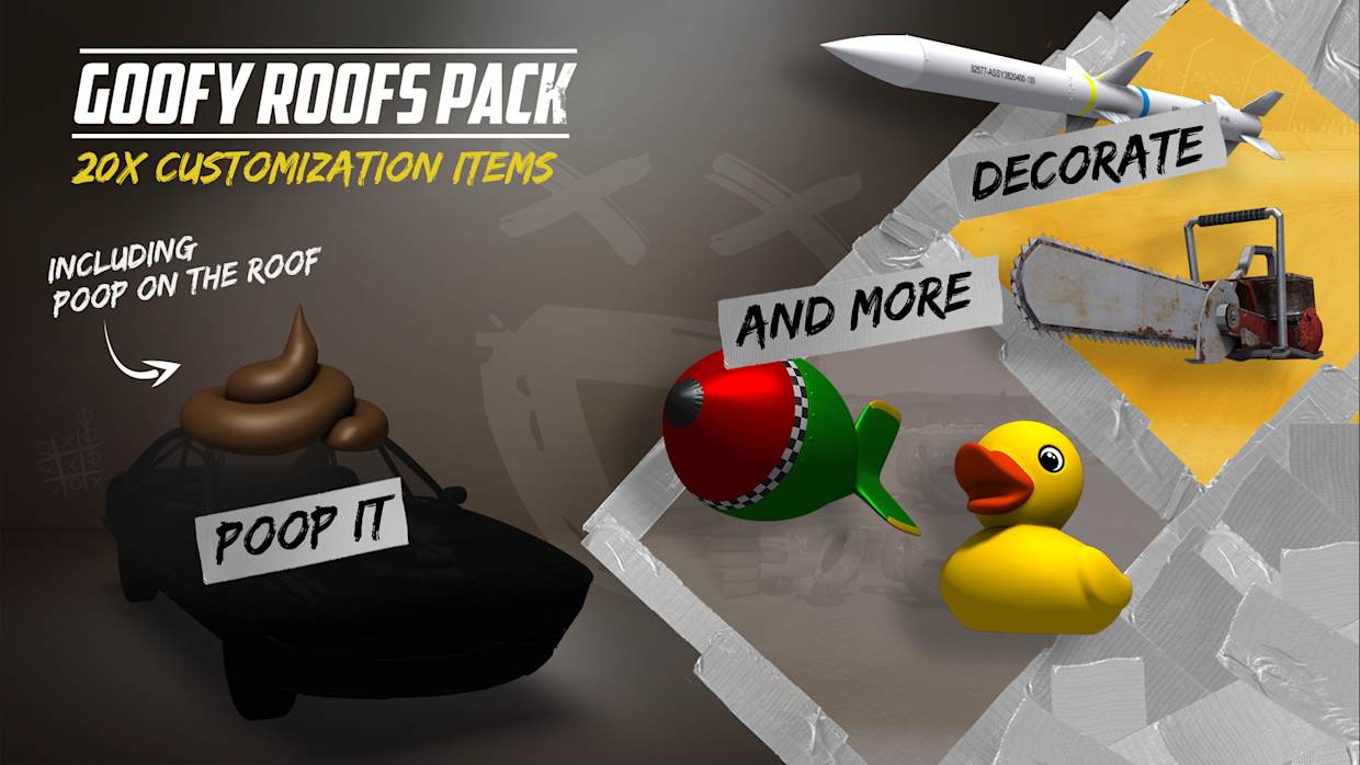 Goofy Roofs Pack 1