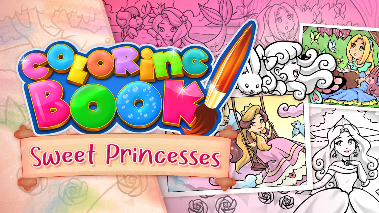 Coloring Book: Sweet Princesses - 29 new drawings 1