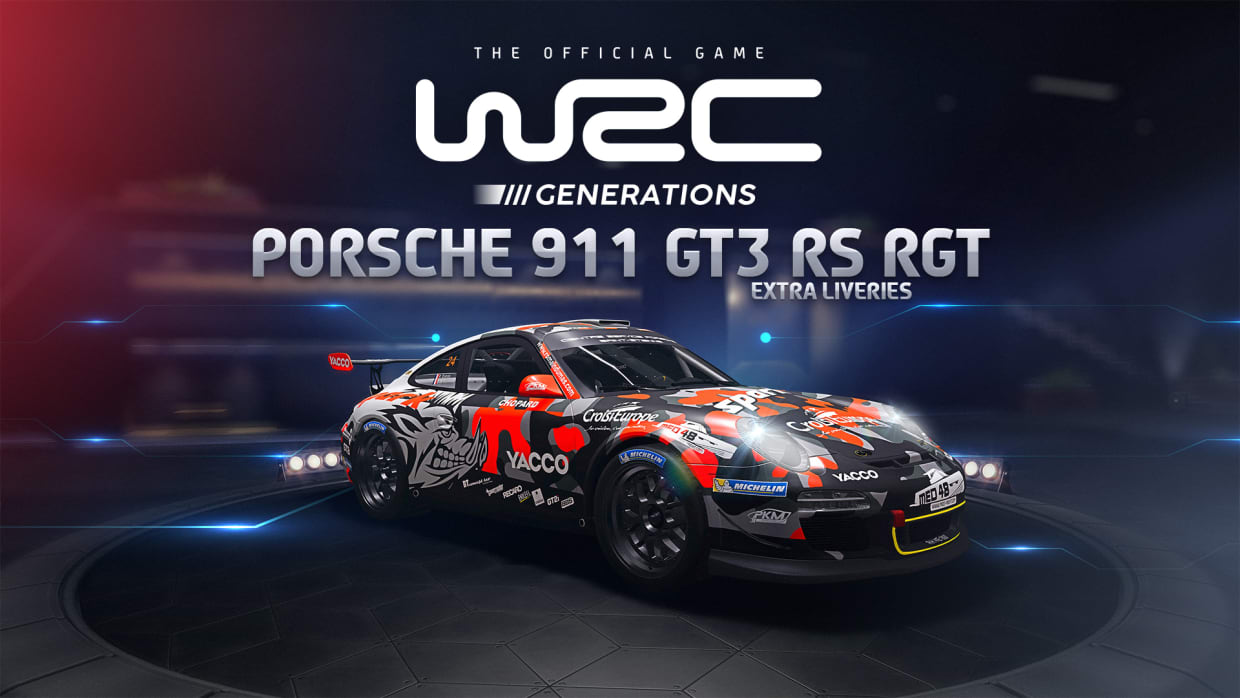 WRC Generations - Porsche 911 GT3 RS RGT Extra liveries 1