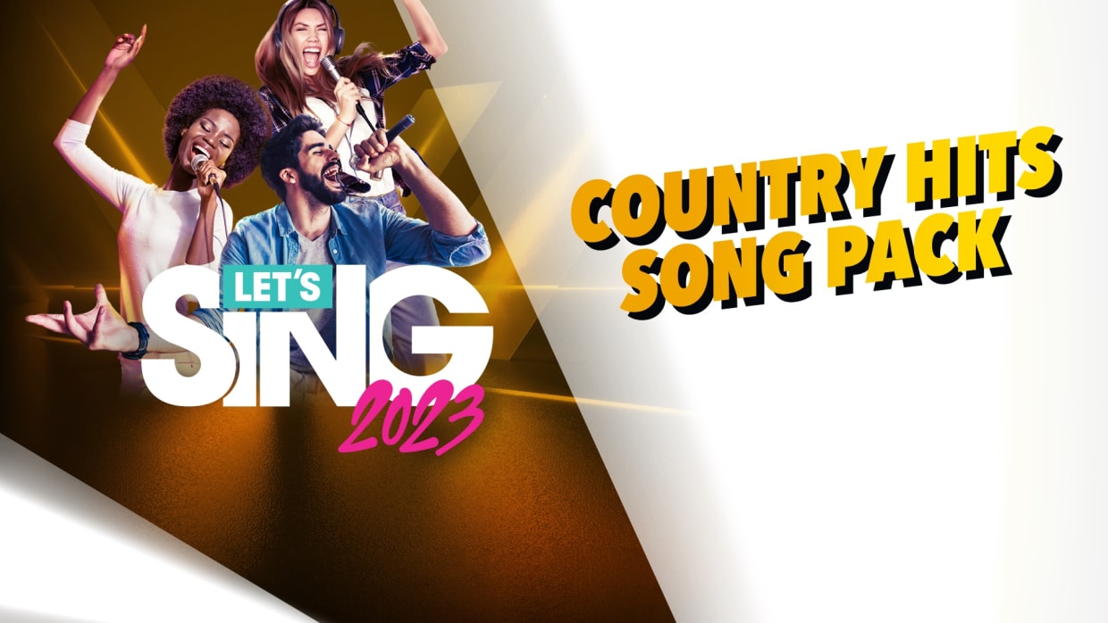 Let's Sing 2023 Country Hits Song Pack 1