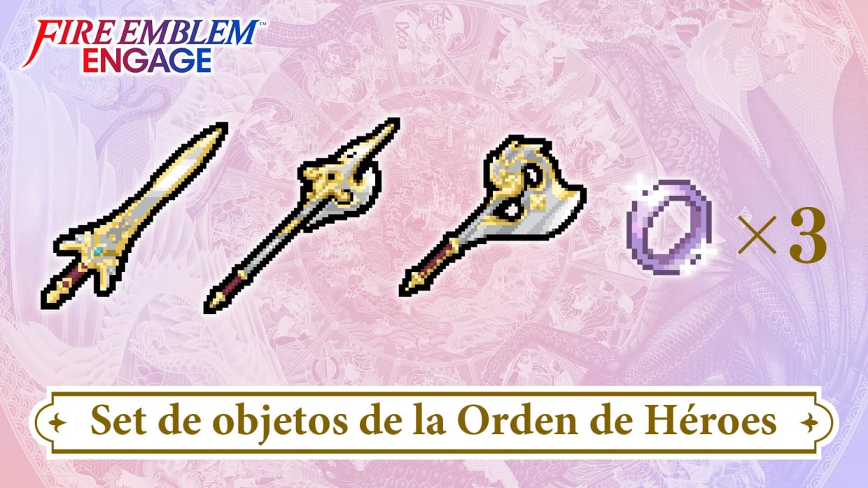 Set de objetos de la Orden de Héroes 1