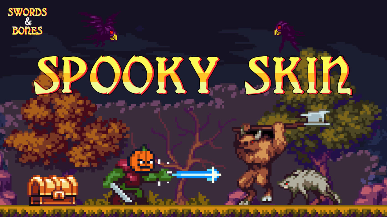 Swords & Bones Spooky Skin 1
