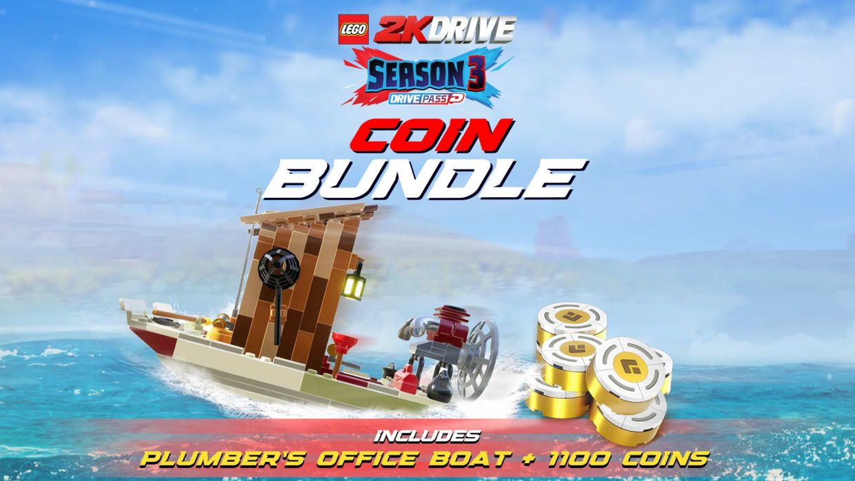 Pacote de Moedas da 3ª Temporada do LEGO® 2K Drive 1