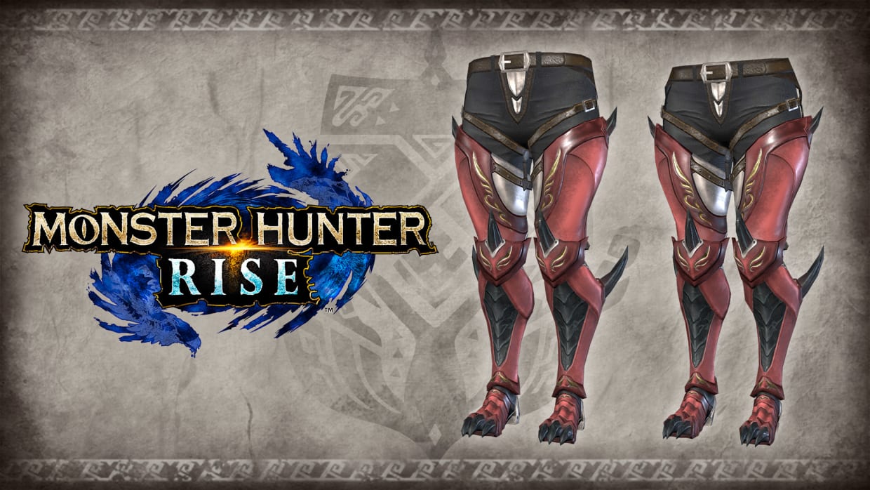 "Wild Legs" Hunter layered armor piece 1