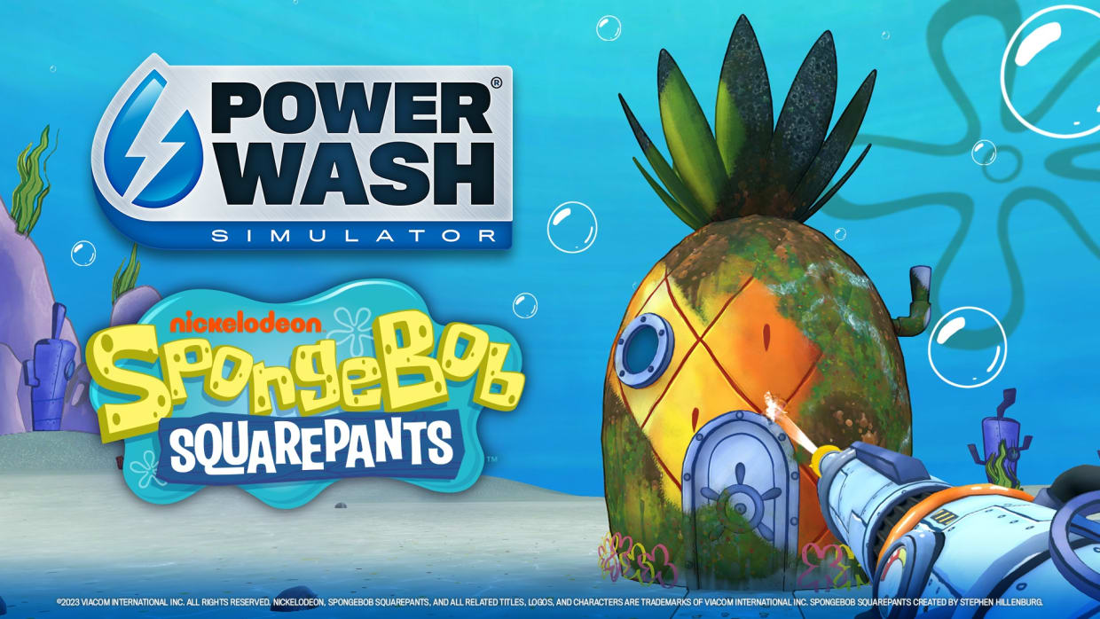 Pack spécial Bob l'éponge pour PowerWash Simulator 1