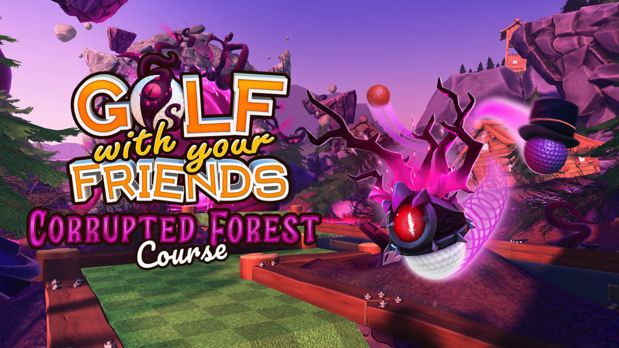 Golf With Your Friends - Corrupted Forest Course  1