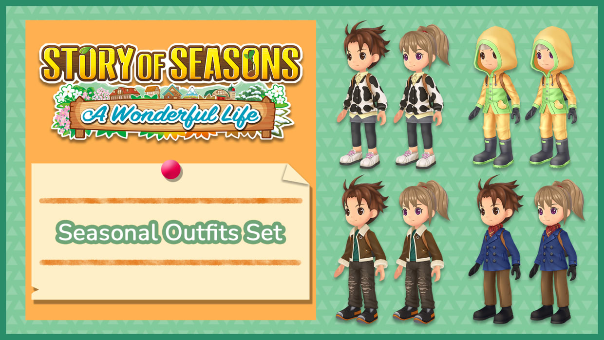 Seasonal Outfits Set 1