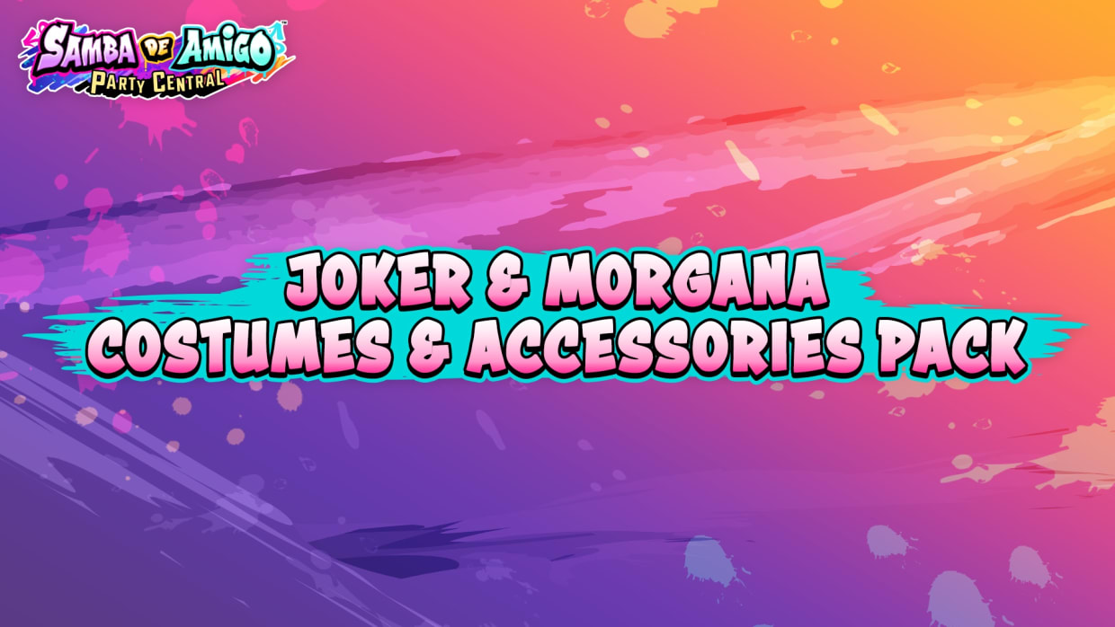 Joker & Morgana Costume and Accessories Pack 1