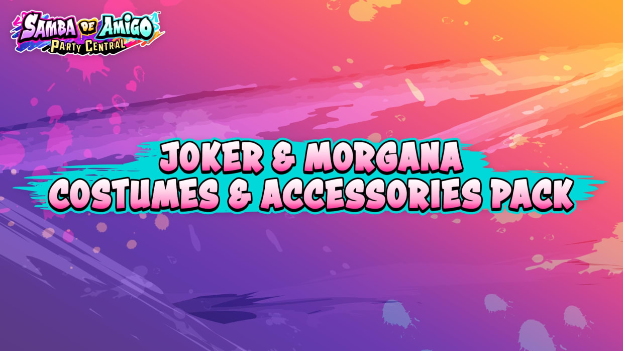 Pack de costume et d'accessoires Joker & Morgana 1