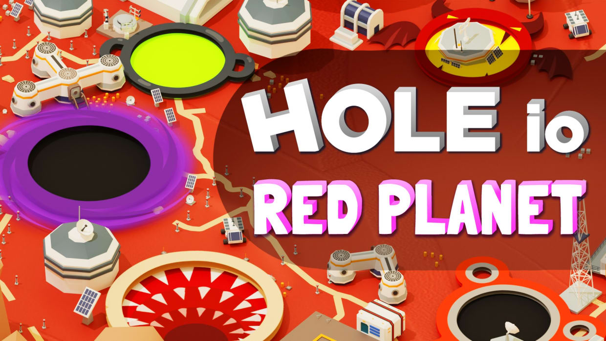 Hole io: Red Planet DLC 1