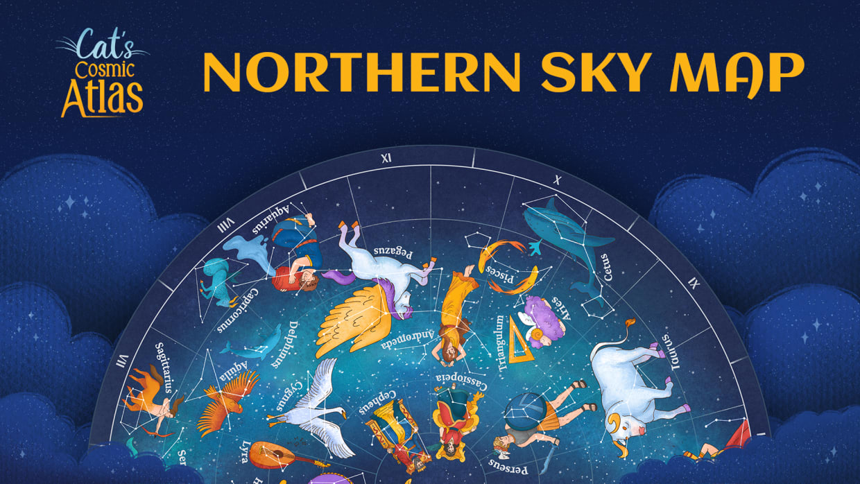 Northern Sky Map 1