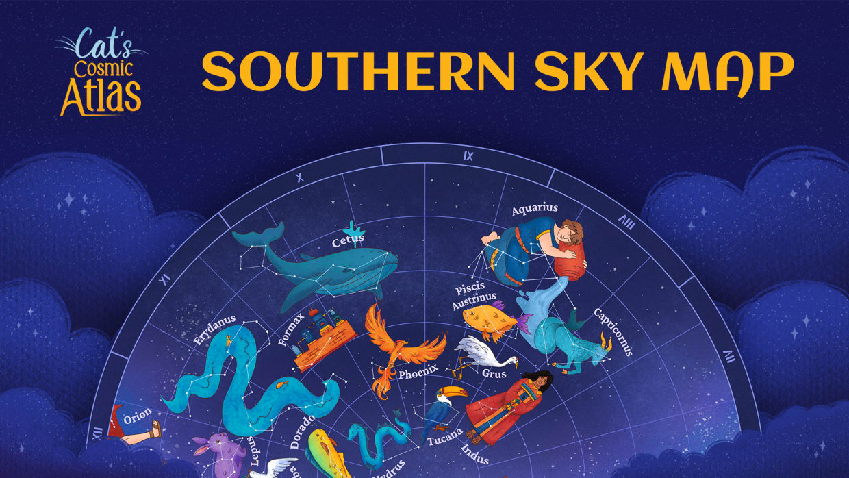 Southern Sky Map 1