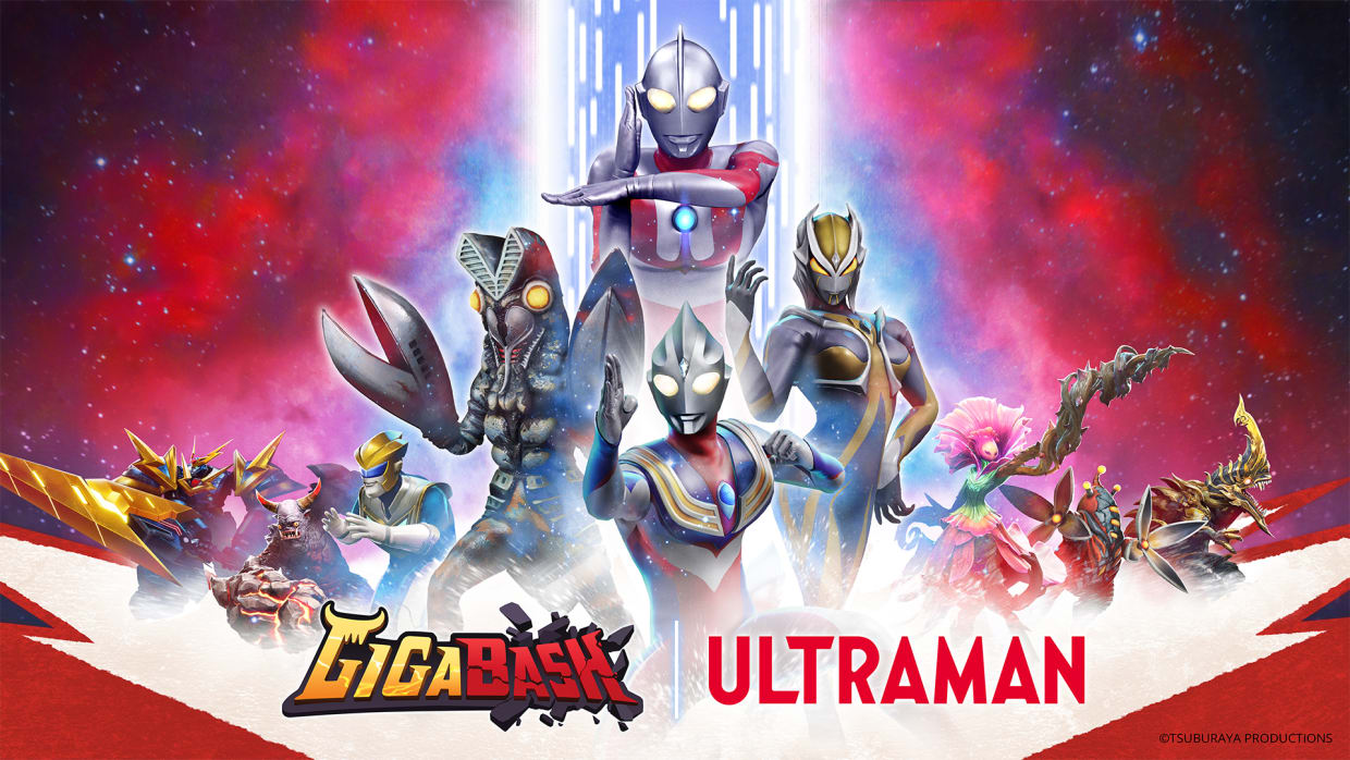 GigaBash - Ultraman 4 Characters Pack 1