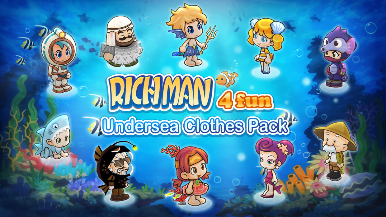 Undersea Clothes Pack 1