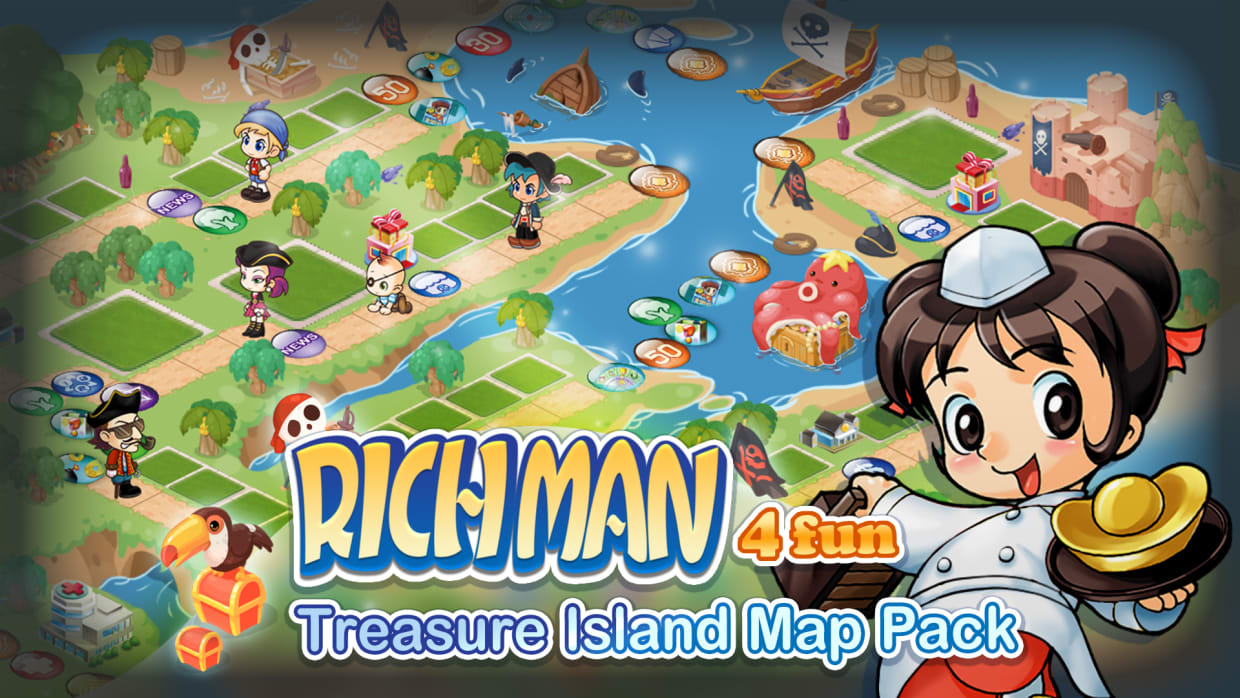 Treasure Island Map Pack 1