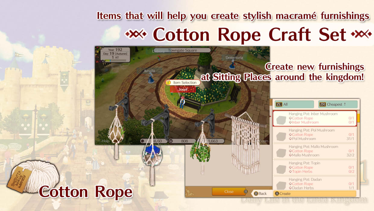 Cotton Rope Craft Set for Nintendo Switch - Nintendo Official Site
