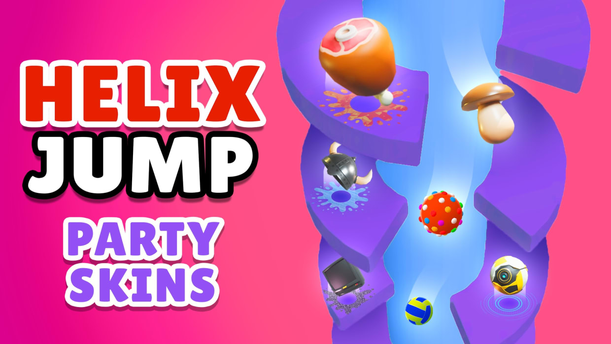 Helix Jump: Party Skins DLC 1