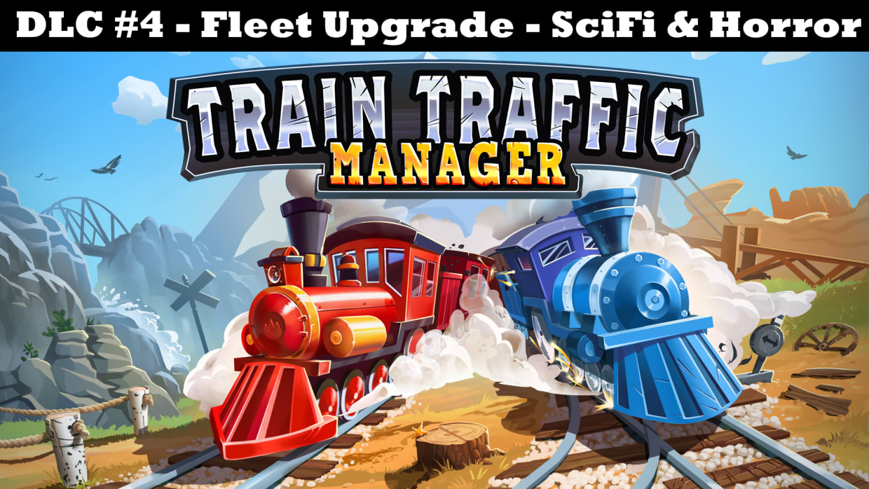 Train Traffic Manager DLC #4 - Fleet Upgrade - SciFi & Horror 1