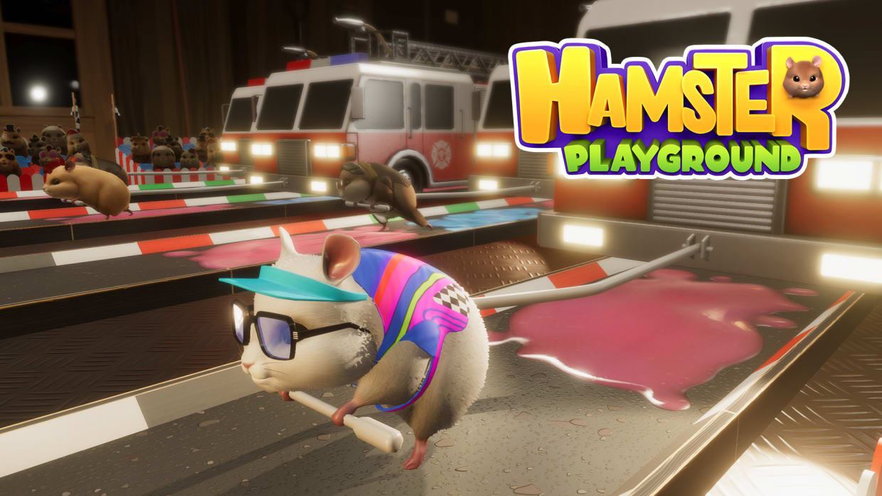 Hamster Playground - Vehicle Pull Game Mode 1