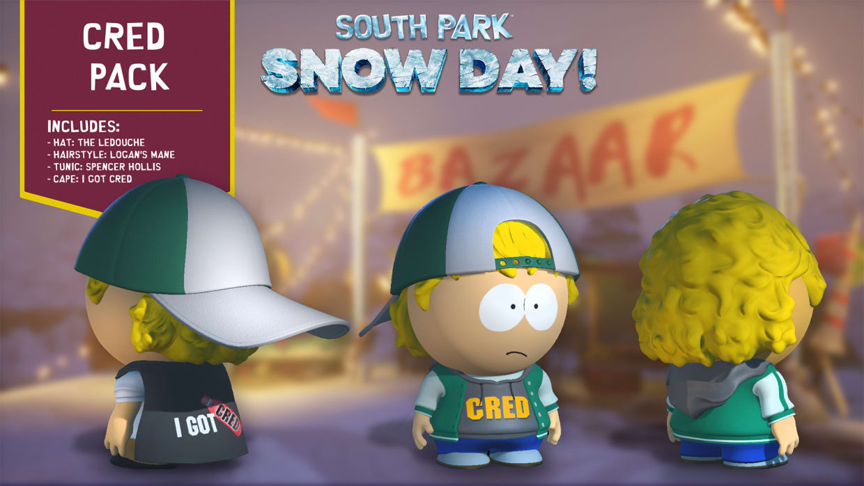 SOUTH PARK: SNOW DAY! CRED Cosmetics Pack 1