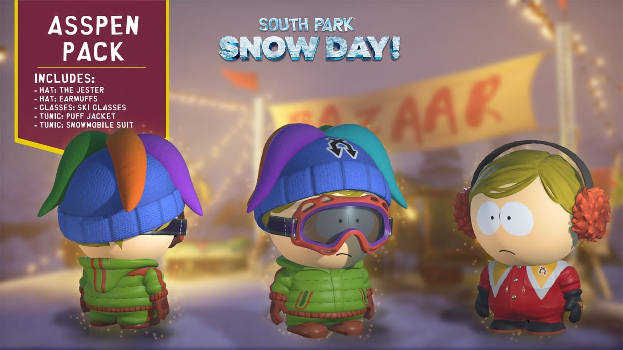 SOUTH PARK: SNOW DAY! Asspen Pack 1