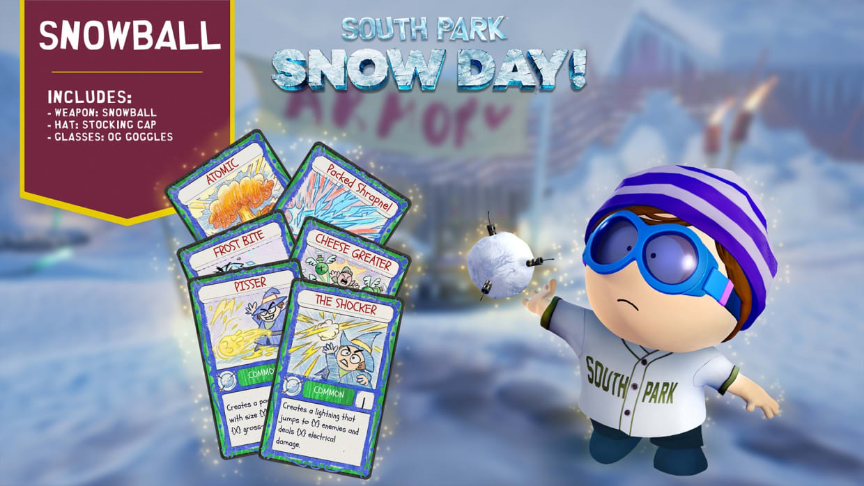 SOUTH PARK: SNOW DAY! Snowball  1