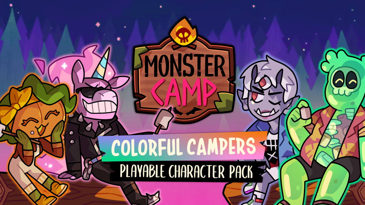 Monster Camp Character Pack - Colorful Campers 1