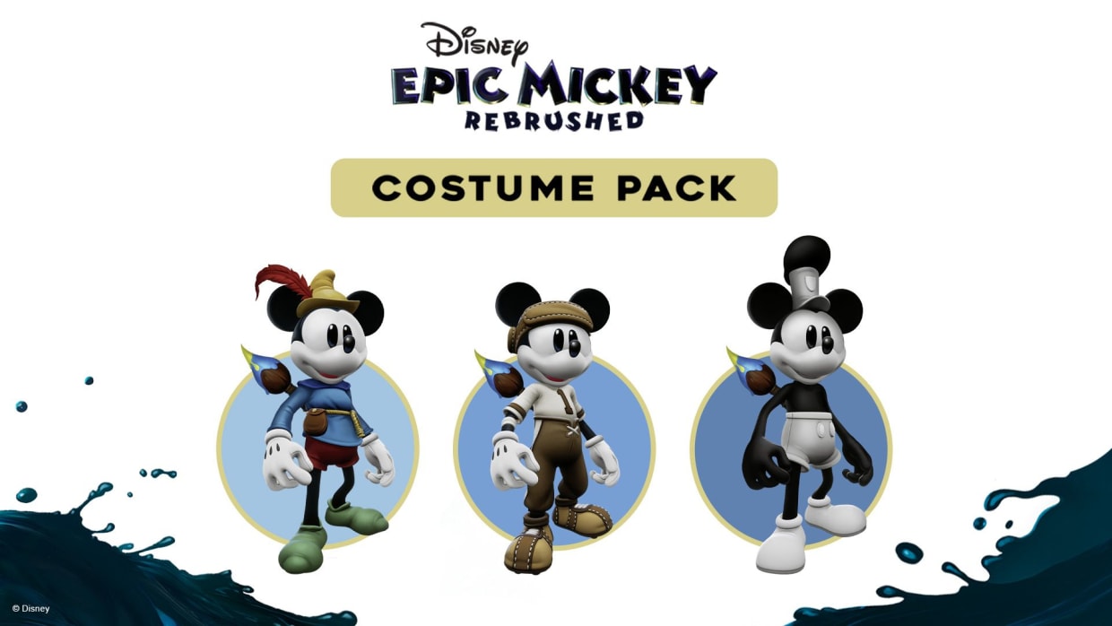 Disney Epic Mickey: Rebrushed - Costume Pack 1
