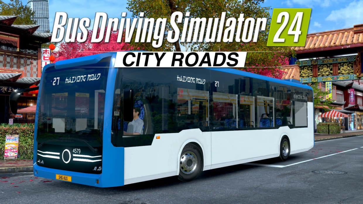 Bus Driving Simulator 24 - City Roads DLC Electric Bus 1