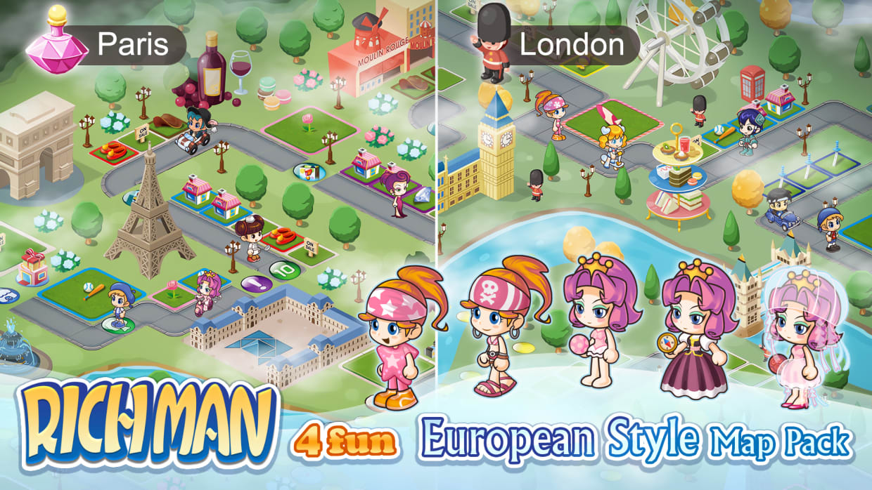 European Style Map Pack 1