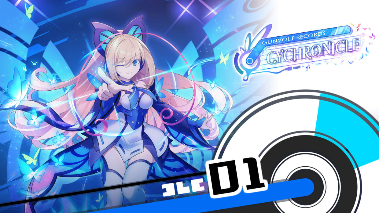 GUNVOLT RECORDS Cychronicle Song Pack 1 Lumen: ♪Rouge Shimmer ♪Parallel World ♪Glass Paradise ♪Last Wish  1