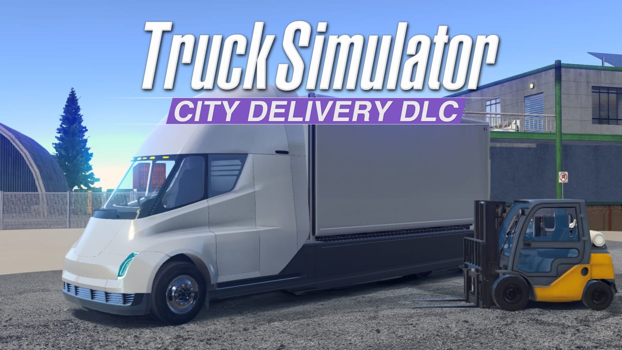 Truck Simulator City Delivery - American Electric Semi-Truck Car DLC 1