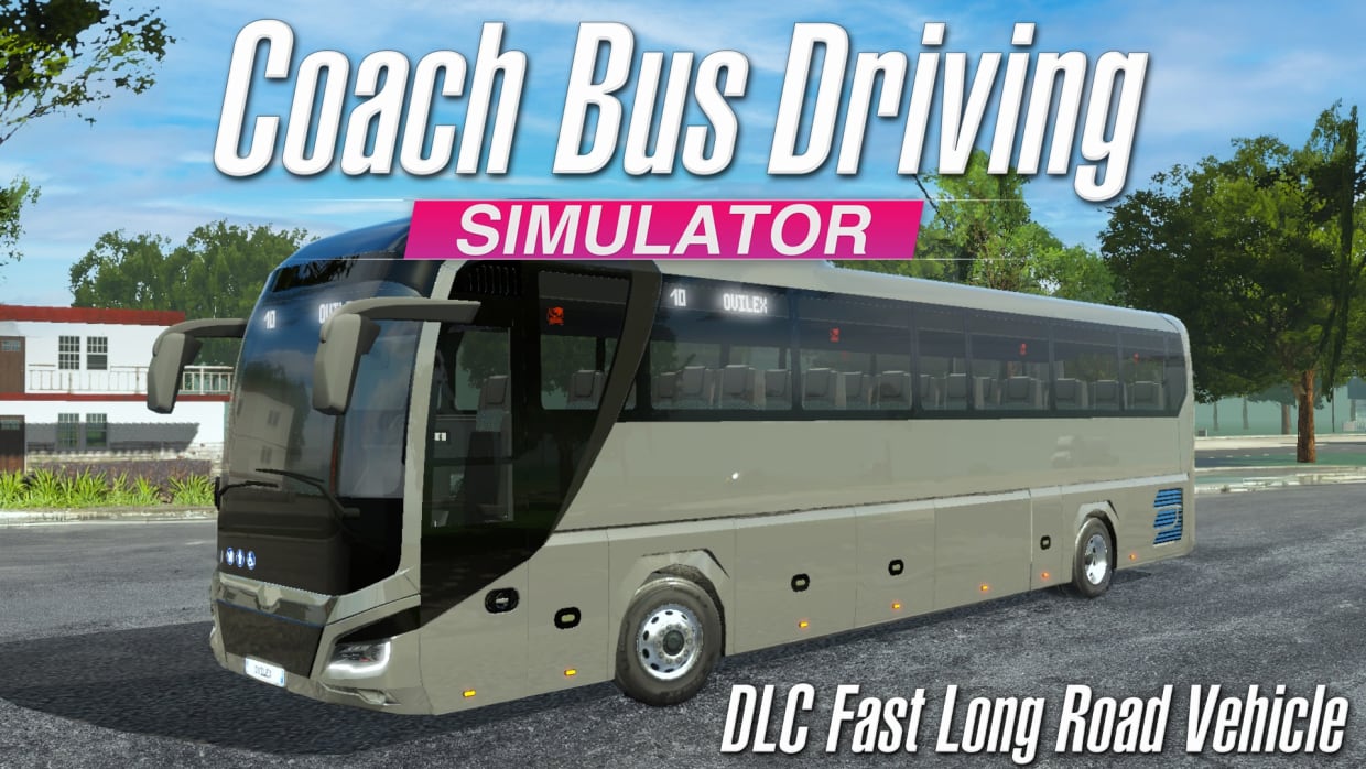 Coach Bus Driving Simulator - DLC Fast Long Road Vehicle 1