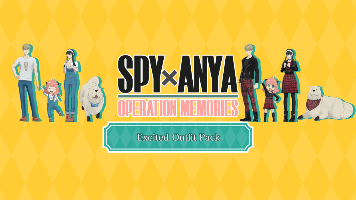 SPY×ANYA: Operation Memories - Excited Outifit Pack 1